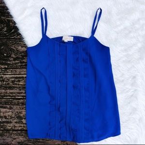 Ann Taylor Loft Ruffle Tank